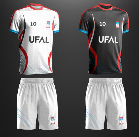 Uniforme para o time de handebol da UFAL