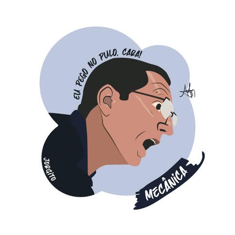 Caricatura de um professor